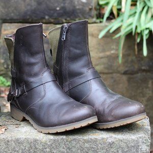 Teva Delavina Waterproof Leather Booties